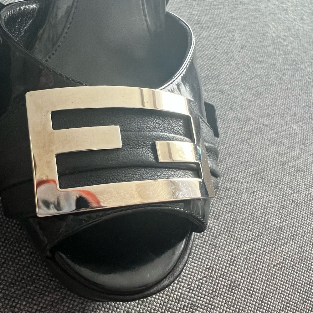 ⭐️SOLD⭐️AUTHENTIC - FENDI ankle wrap pumps - 2X host pick!⭐️ - Picture 5 of 8